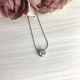 Серебряная подвеска с фианитами (2073413) - изображение 2