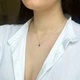 Серебряная подвеска с сапфиром 0.643ct (2143291) - изображение 5