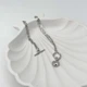 Серебряный браслет с без камней, вес изделия 3,02 гр (2137801) - изображение 4