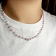 Серебряное колье с натуральным аметистом 18.469ct, вес изделия 7,73 гр (2126249) - изображение 3