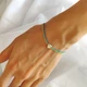 Серебряный браслет с без камней, вес изделия 1,55 гр (2134046) - изображение 3