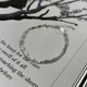 Серебряный браслет с без камней, вес изделия 2,28 гр (2137818) - изображение 2