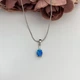 Серебряная подвеска с опалом 0.735ct (2090366) - изображение 3