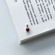 Серебряная подвеска с рубином 0.963ct (2140320) - изображение 3