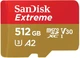 Карта пам'яті SanDisk microSD 512GB C10 UHS-I U3 R190/W130MB/s Extreme V30 - зображення 2