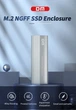 Зовнішня кишеня DM HD600 для NGFF (Sata) M2 SSD USB 3.2 Type C - зображення 2