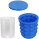 Силиконовое ведро для льда форма для льда Ice Cube Maker Genie 200 г Синий (1013DLLD) CLS55 - изображение 3