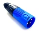 Роз'єм XLR Male Avzhezh A0215M BLUE - зображення 1