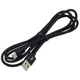 Кабель USB to USB-C everActive CBB-1CB 1m, USB 2.0, PD 3A 60W, Black в оплетке - изображение 3