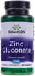 Харчова добавка Swanson цинк (глюконат) 30 мг 250 таблеток (87614012032) - зображення 1