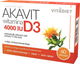 Vitadiet Akavit Witamina D3 4000 IU 60 kapsułek (5900425006340) - obraz 1