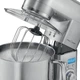 Кухонный комбайн Profi Cook PC-KM 1096 1500 Вт 10 л 8 скоростей импульс + 4 насадки - изображение 4