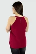 Блузка Stradivarius 8555/192/150 бордовая L - изображение 2