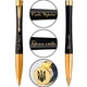 Кулькова ручка Parker URBAN 17 Muted Black GT BP Тризубець на торці + Слава Україні 30035_T011y - изображение 6