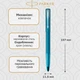 Ручка роллер Parker Vector 17 XL Metallic Teal CT RB 06 222 - изображение 2