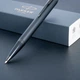 Кулькова ручка Parker IM 17 Achromatic Black BT BP Тризубець 22 932_TR - изображение 11