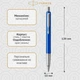 Ручка кулькова Parker VECTOR 17 Blue BP блістер 05736 - зображення 2
