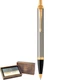 Шариковая ручка Parker IM 17 Brushed Metal GT BP 22 232 - изображение 1