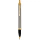 Шариковая ручка Parker IM 17 Brushed Metal GT BP 22 232 - изображение 6