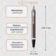 Кулькова ручка Parker IM 17 Dark Espresso CT BP 22332 - зображення 2