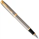 Перьевая ручка Parker IM 17 Brushed Metal GT FP F 22 211 - изображение 5