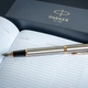 Перьевая ручка Parker IM 17 Brushed Metal GT FP F 22 211 - изображение 9