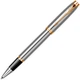 Ручка-ролер Parker IM 17 Brushed Metal GT RB 22 222 - зображення 5