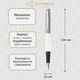Перова ручка Parker Jotter 17 Standart White FP M 15 016 - зображення 2