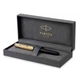 Ручка пір'яна Parker 51 Premium Black GT FP18 F 57 011 - изображение 3