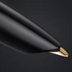 Ручка пір'яна Parker 51 Premium Black GT FP18 F 57 011 - изображение 7