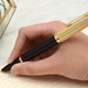 Ручка пір'яна Parker 51 Premium Black GT FP18 F 57 011 - изображение 9