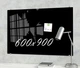 Стеклянная маркерная магнитная доска S-Mix 900х600 мм Бежевая - изображение 9