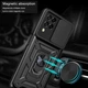 Чохол Hide Shield для Samsung Galaxy M33/M336 протиударний бампер з підставкою Black - зображення 2