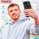 Чохол Hide Shield для Samsung Galaxy M33/M336 протиударний бампер з підставкою Black - зображення 4