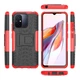 Чохол Armor для Xiaomi Redmi 12C протиударний бампер з підставкою Red - зображення 8