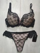 Комплект женского белья Польша PUSH-UP Kinga lingerie de femme M2291 85C бежевый - изображение 1