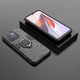 Чохол Iron Ring для Xiaomi Redmi 12C протиударний бампер із підставкою Black - зображення 3