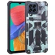 Чохол Military Shield для Samsung Galaxy M33 / M336 протиударний бампер з підставкою Turquoise - зображення 1