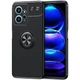 Чехол TPU Ring для Xiaomi Redmi Note 12 бампер противоударный с кольцом Black - изображение 1