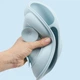 Тарілка кругла силіконова секційна на присосці Світло-бузкова TSQ0-Y26 - зображення 4