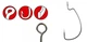 Крючок GAMAKATSU WORM 330 Bottom Jigging №04, 6шт,25858 - изображение 2