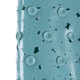 Силиконовый коврик для ванны Bathlux овальной формы нескользящий 69 х 35 см Бирюзовый (423) - изображение 2