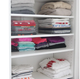 Органайзер для хранения одежды футболок Ezstax T-Shirt Organizing System 10 штук в комплекте, прозрачный - изображение 3