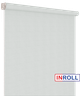 Ролета тканевая INROLL Есо-Mini 25х185 см Camila Светло-серый A648 - изображение 3
