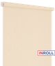 Ролета тканевая INROLL Есо-Mini 42,5х165 см Len Кремово-розовый 2070 - изображение 3