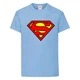 Футболка дитяча Марвел (Marvel & DC) світло-блакитна (superman-001-blue) 116 см - зображення 1