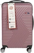 Чемодан на 4-х колесиках G&D Polo Suitcase Model 600 размер L 50 x 32 x 77 см Розовый - изображение 3
