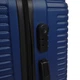 Чемодан на 4-х колесиках G&D Polo Suitcase Model 600 размер L 50 x 32 x 77 см Синий - изображение 7