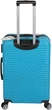 Чемодан на 4-х колесиках G&D Polo Suitcase Model 600 размер M 45 x 30 x 67 см Бирюзовый - изображение 2