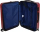 Чемодан на 4-х колесиках G&D Polo Suitcase Model 600 размер M 45 x 30 x 67 см Бордовый - изображение 5